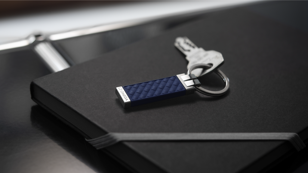 OMEGA Aqua Key holder, rubber, stainless steel - K91STA0509005 - View 3