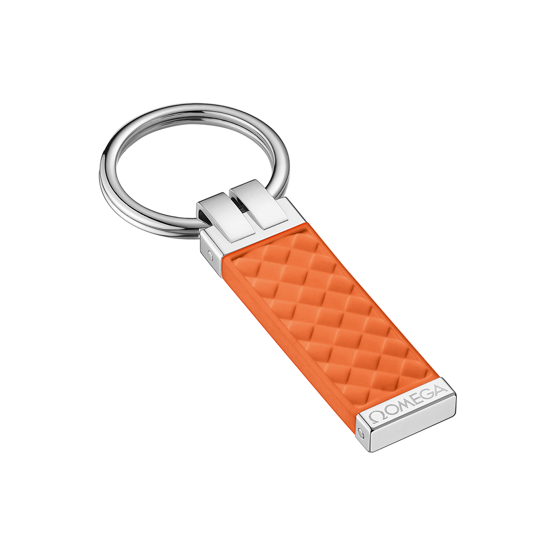 OMEGA Aqua Key holder, rubber, stainless steel - K91STA0509105 - View 1