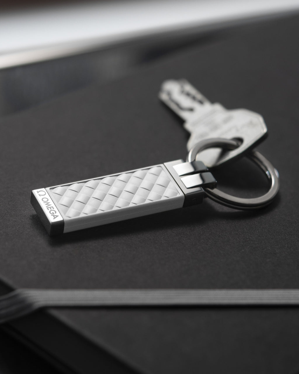 OMEGA Aqua Key holder, rubber, stainless steel - K91STA0509205 - View 2
