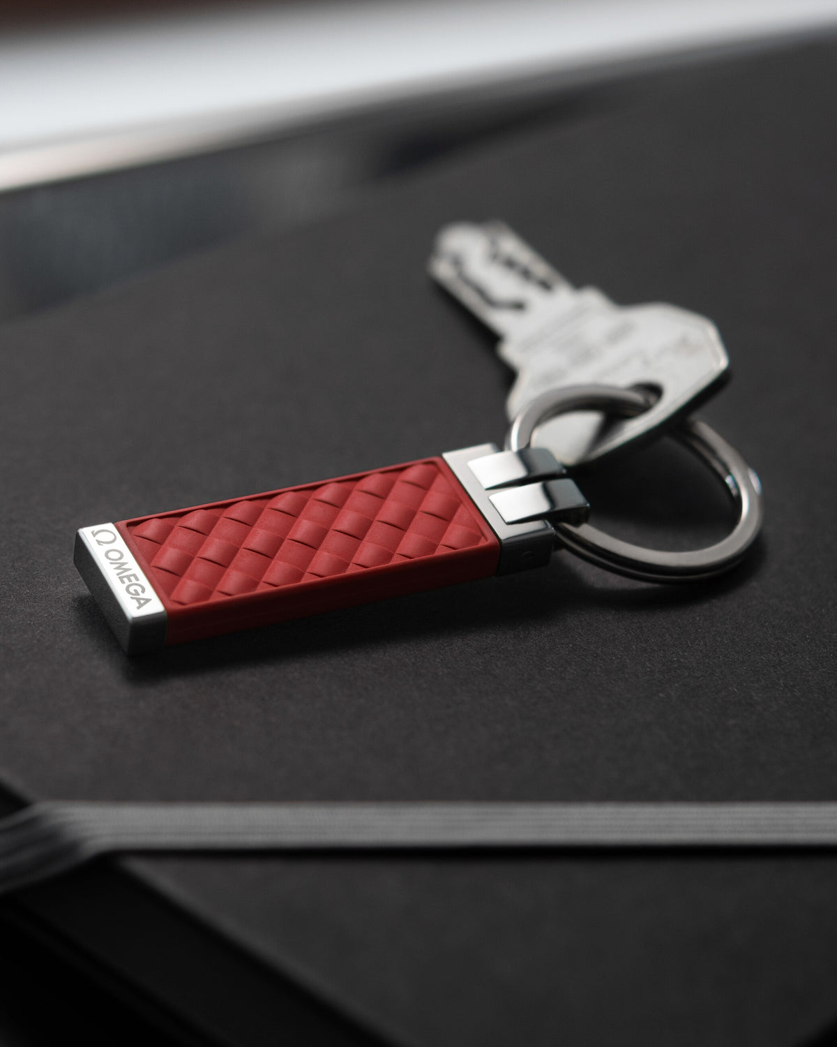 OMEGA Aqua Key holder, rubber, stainless steel - K91STA0509605 - View 2
