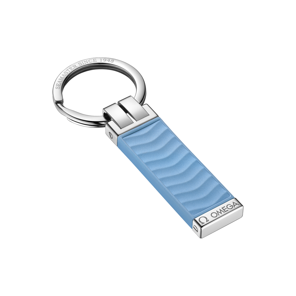 OMEGA Aqua Key holder, rubber, stainless steel - KA05ST0000605 - View 1