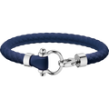 OMEGA OMEGA Aqua Sailing Bracelet, rubber, stainless steel — B34STA050900X