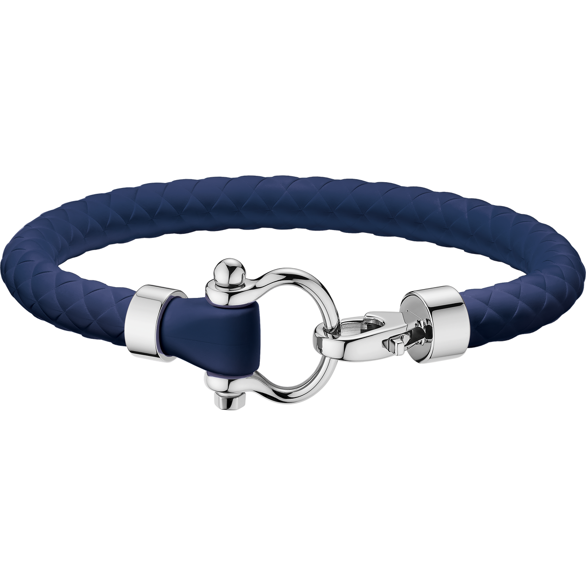 OMEGA OMEGA Aqua Sailing Bracelet, rubber, stainless steel — B34STA050900X