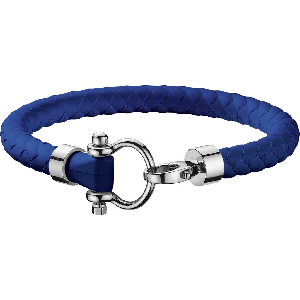 OMEGA OMEGA Aqua Sailing Bracelet, rubber, stainless steel — B34STA050950X