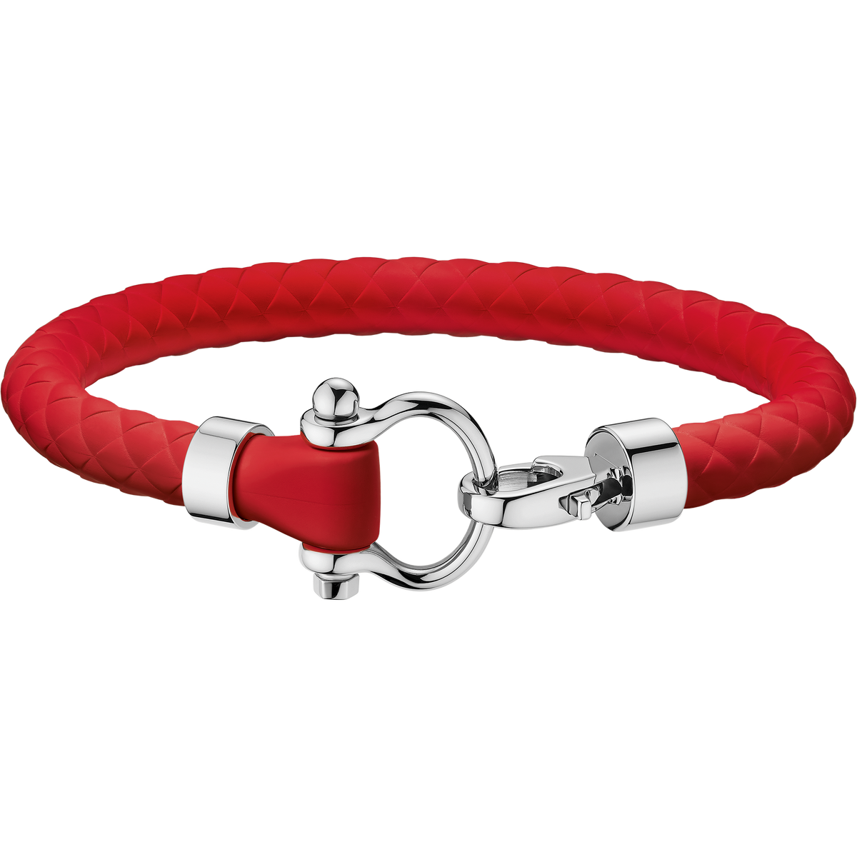 OMEGA OMEGA Aqua Sailing Bracelet, rubber, stainless steel — B34STA050960X