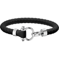 OMEGA OMEGA Aqua Sailing Bracelet, rubber, stainless steel — B34STA050970X