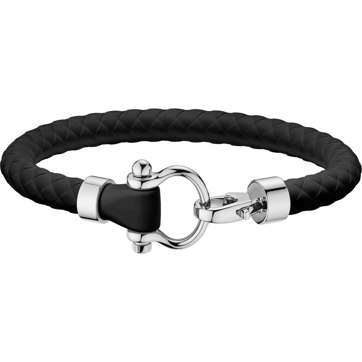 OMEGA OMEGA Aqua Sailing Bracelet, rubber, stainless steel — B34STA050970X