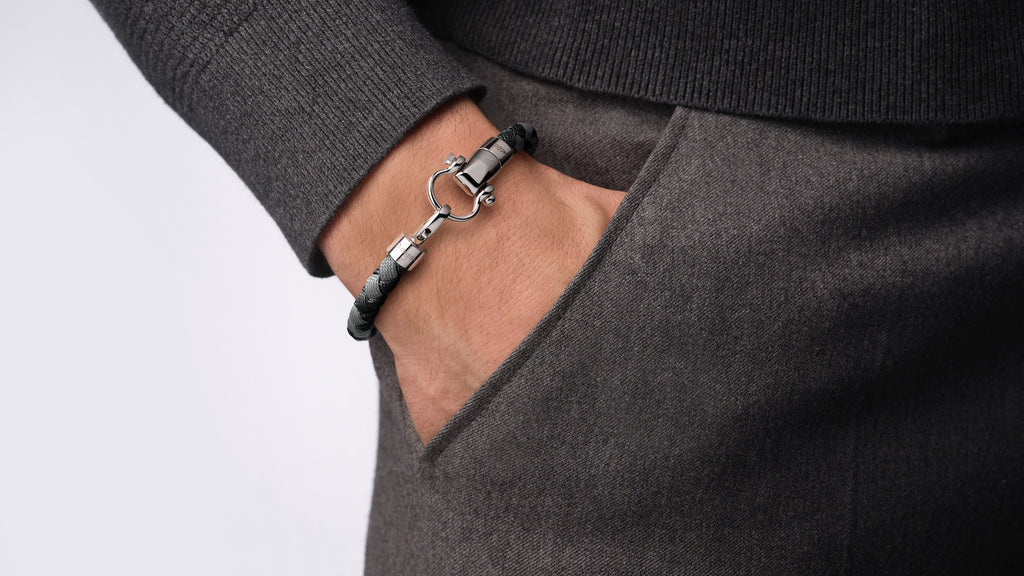 OMEGA Aqua Sailing Bracelet, nylon, stainless steel - BA02CW00003RX - View 3