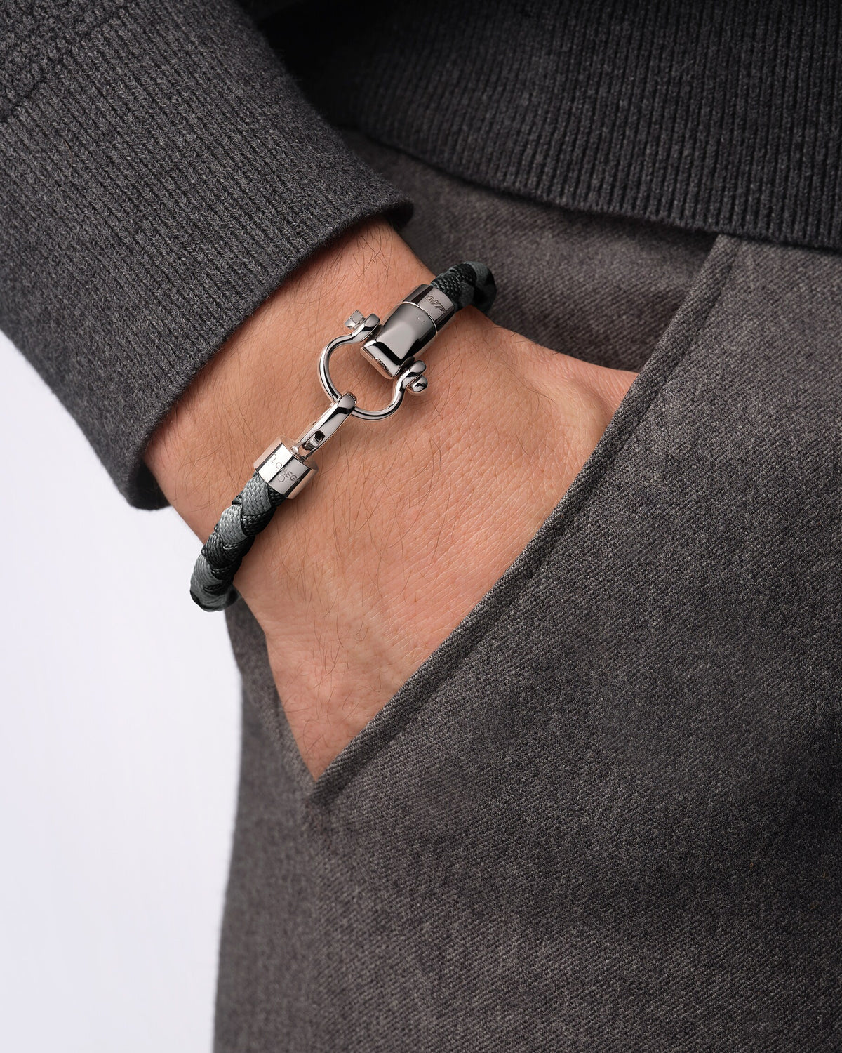 OMEGA Aqua Sailing Bracelet, nylon, stainless steel - BA02CW00003RX - View 2