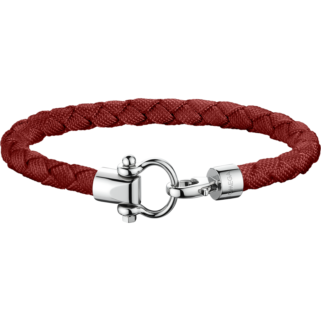 OMEGA OMEGA Aqua Sailing Bracelet, nylon, stainless steel — BA05CW00001RX