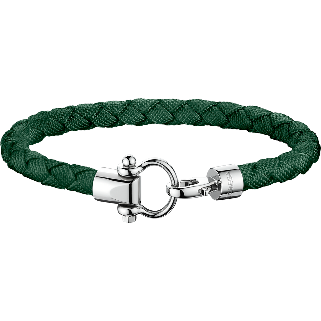 OMEGA OMEGA Aqua Sailing Bracelet, nylon, stainless steel — BA05CW00005RX