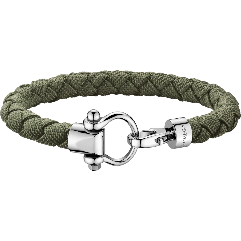 OMEGA OMEGA Aqua Sailing Bracelet, nylon, stainless steel — BA05CW000060X