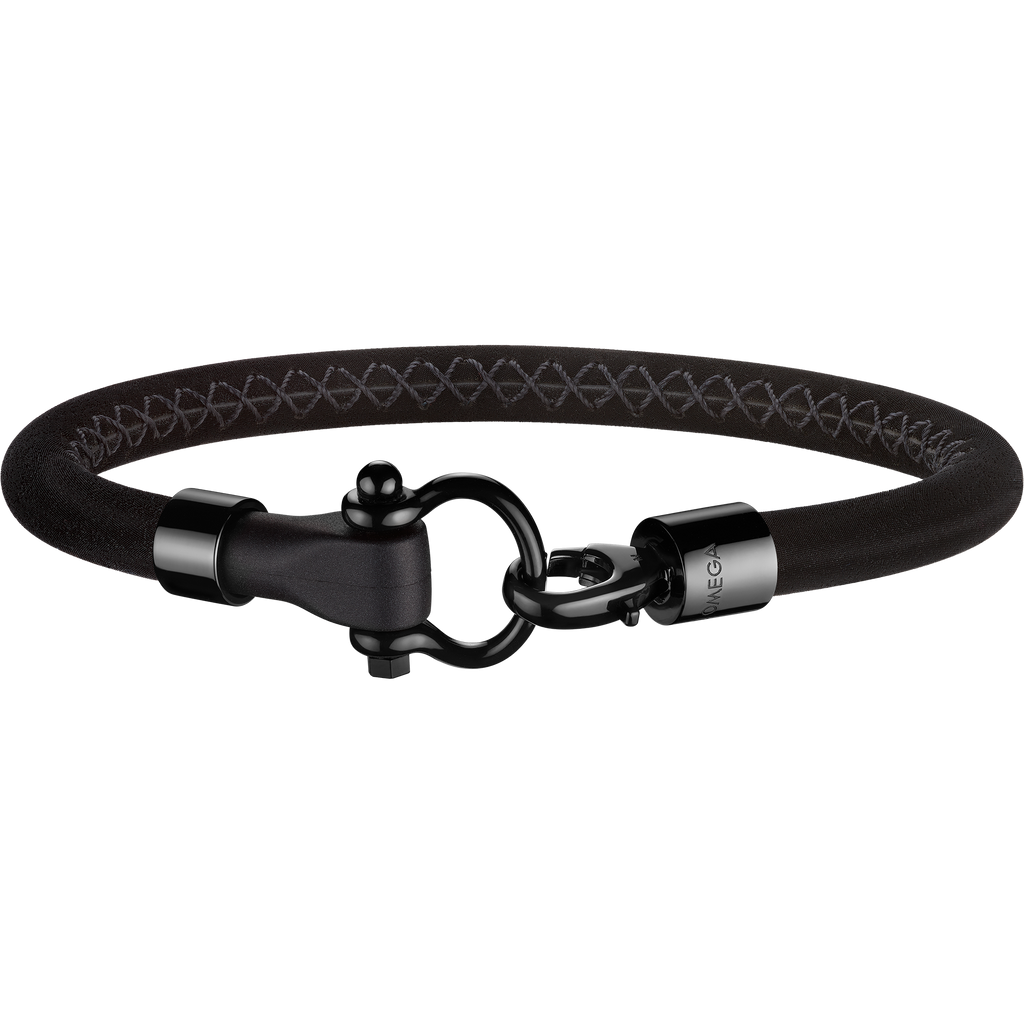 OMEGA OMEGA Aqua Sailing Bracelet, nylon, rubber, stainless steel — BA05ST00001RX