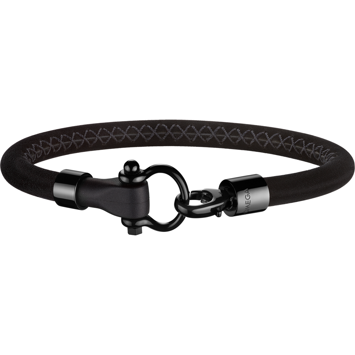 OMEGA OMEGA Aqua Sailing Bracelet, nylon, rubber, stainless steel — BA05ST00001RX
