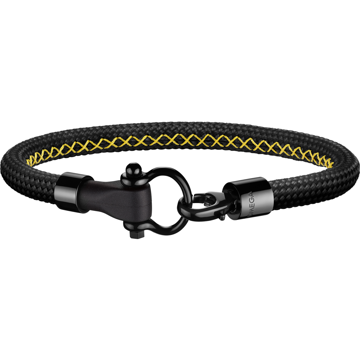 OMEGA OMEGA Aqua Sailing Bracelet, rubber, stainless steel — BA05ST00002RX