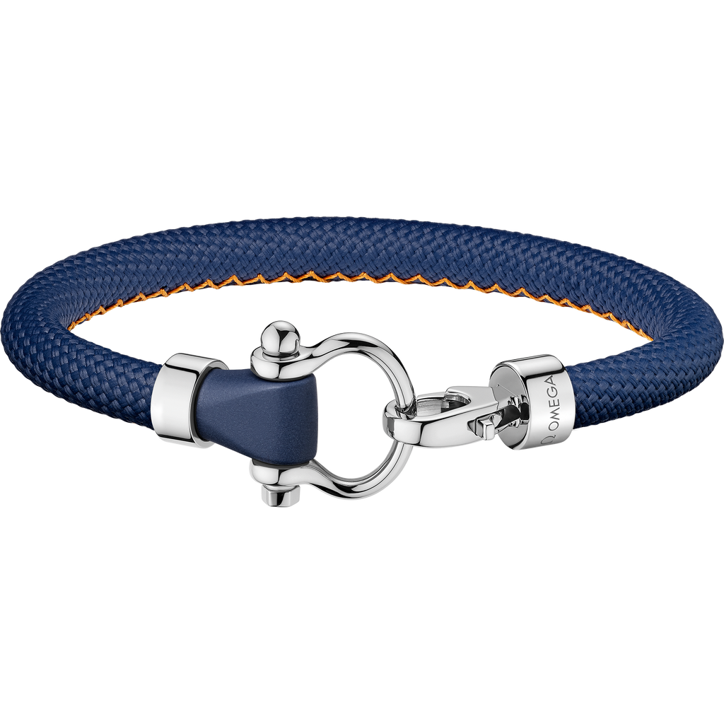 OMEGA Aqua Sailing Bracelet, nylon, rubber, stainless steel - BA05ST000030X - View 1