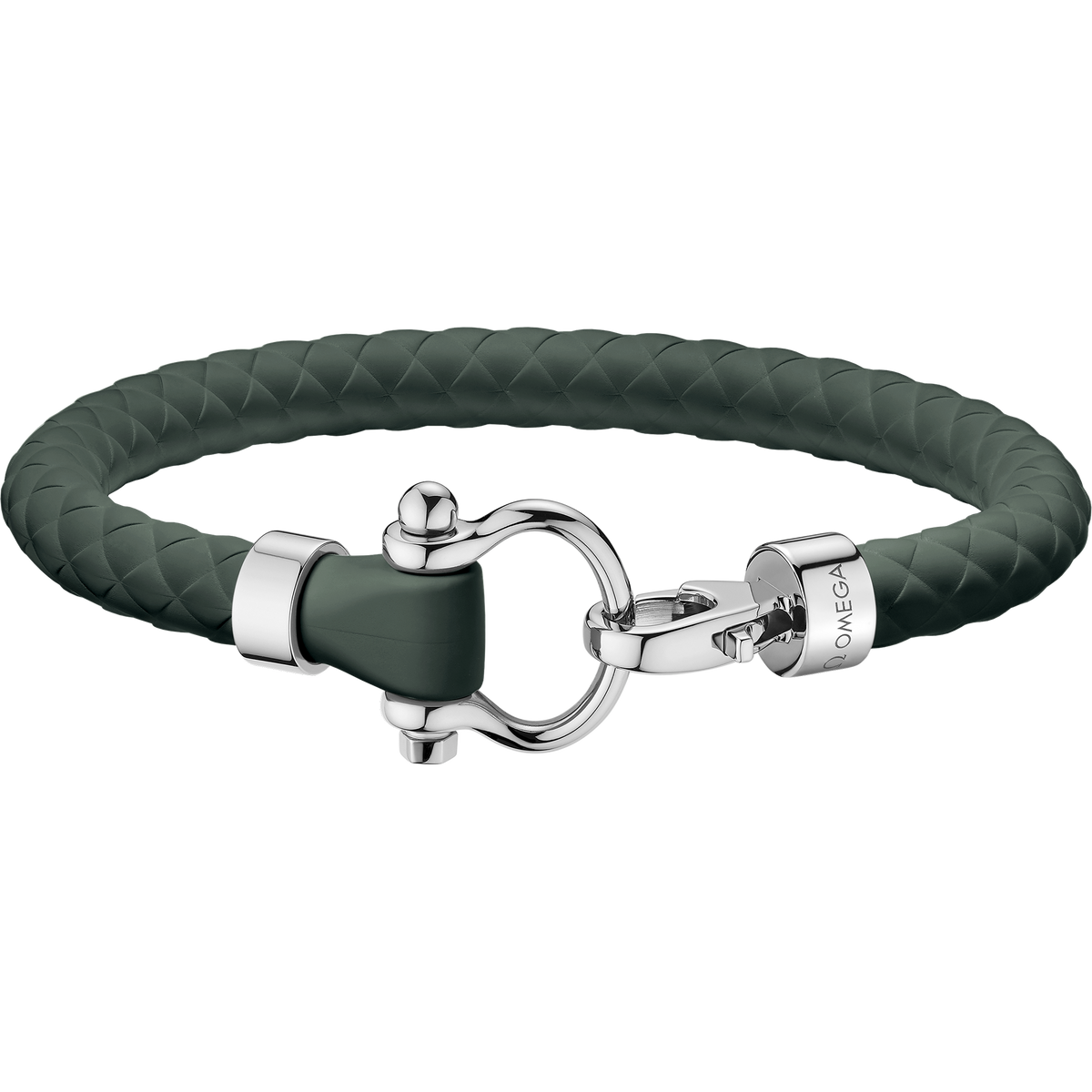OMEGA OMEGA Aqua Sailing Bracelet, rubber, stainless steel — BA05ST000110X
