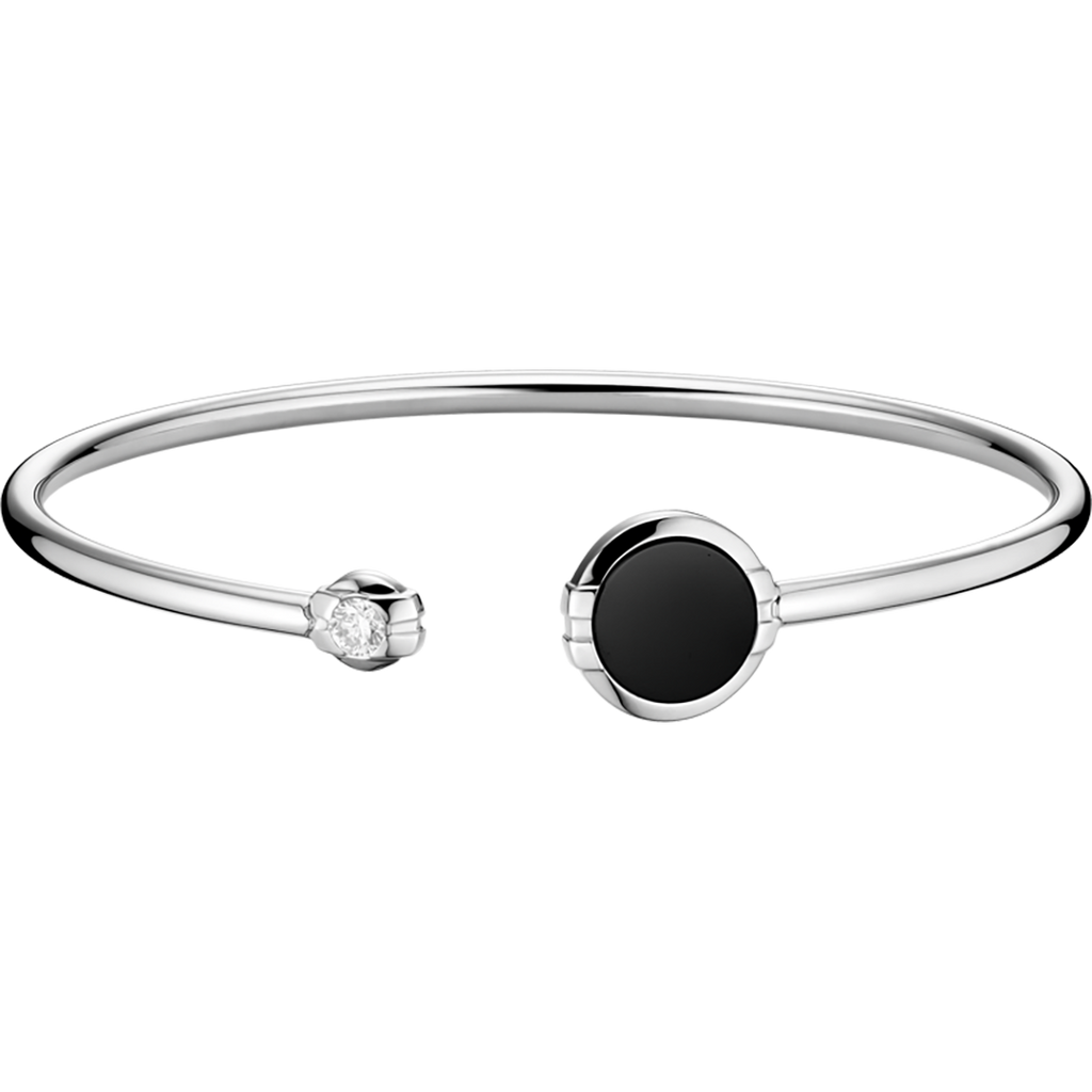 Constellation Bracelet, 18k white gold, diamond, onyx - BA01BC040030X - View 1