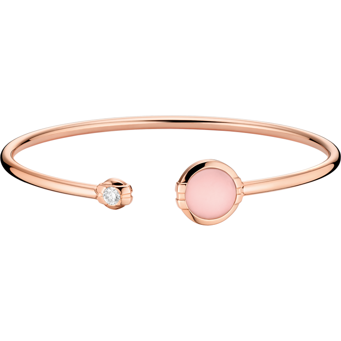OMEGA Constellation Bracelet, 18k red gold, diamond, opale — BA01BG040010X