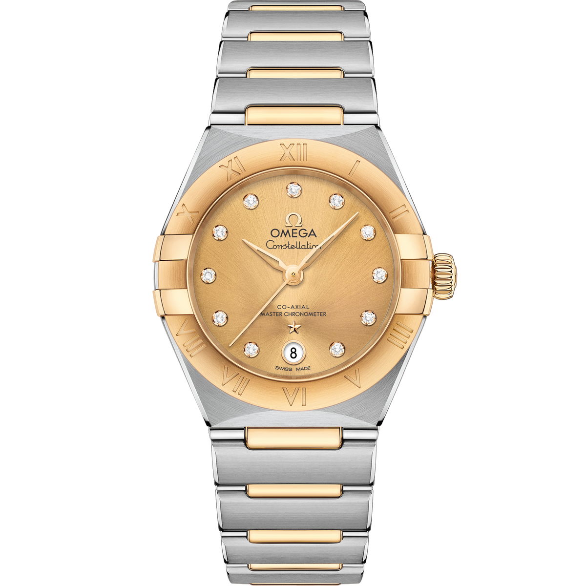 Constellation 29 mm, steel - yellow gold on steel - yellow gold - 13120292058001 - View 1