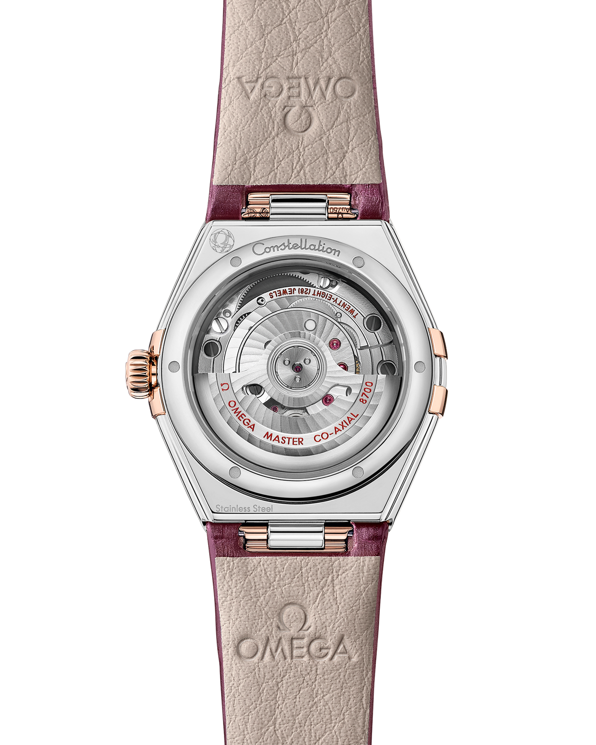Constellation 29 mm, steel - Sedna™ gold on alligator - 13128292052001 - View 2