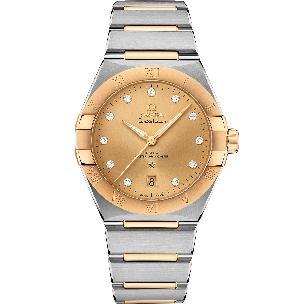 Constellation 39 mm, steel - yellow gold on steel - yellow gold - 13120392058001 - View 1