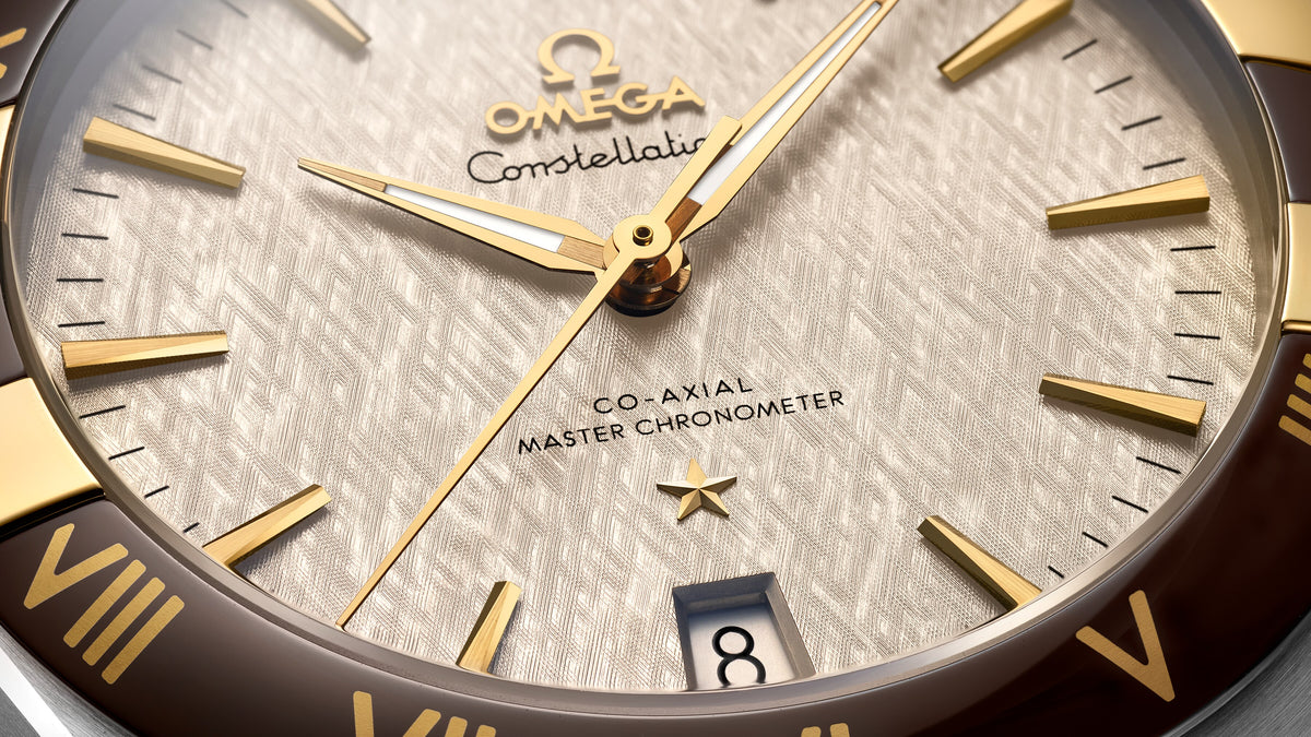 Constellation 41 mm, steel - yellow gold on leather strap - 13123412106002 - View 4