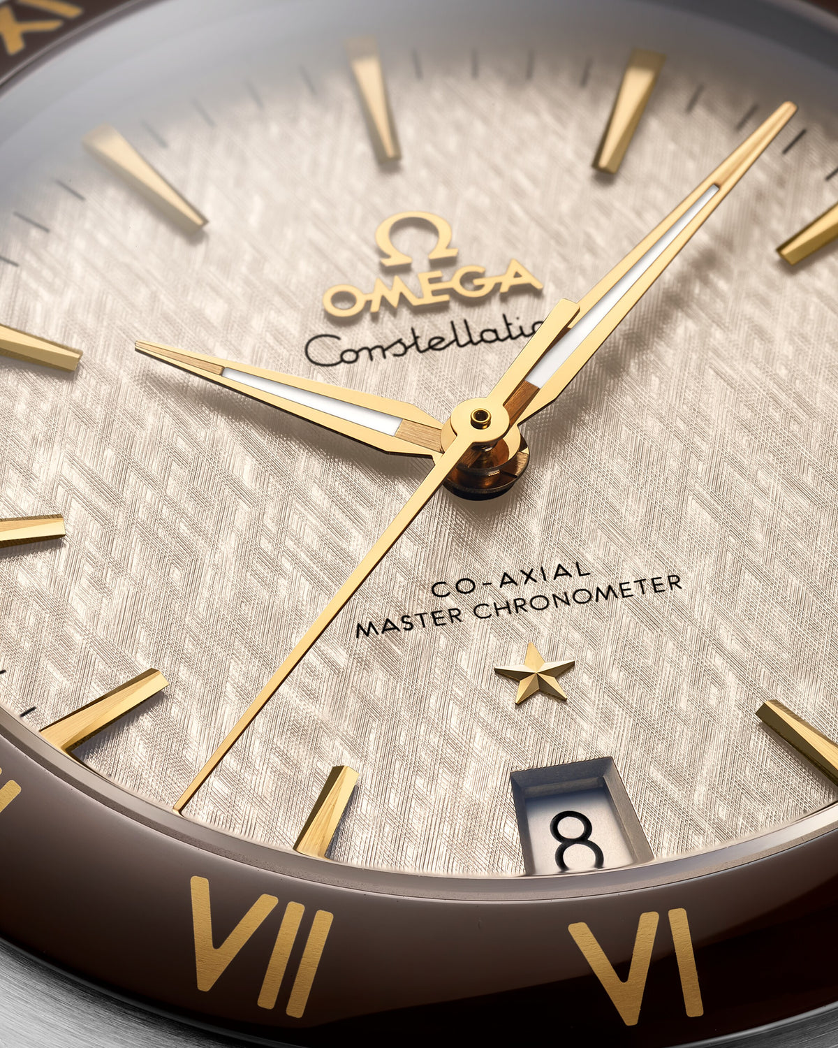 Constellation 41 mm, steel - yellow gold on leather strap - 13123412106002 - View 3