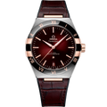Constellation 41 mm, steel - Sedna™ gold on leather strap - 13123412111001 - View 1