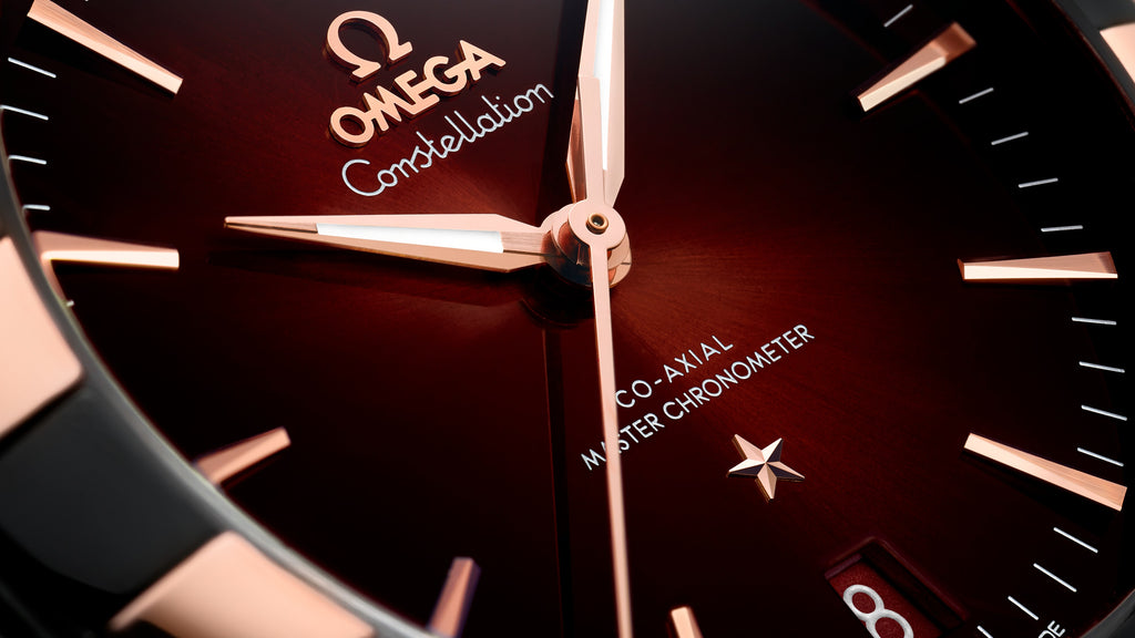 Constellation 41 mm, steel - Sedna™ gold on leather strap - 13123412111001 - View 4