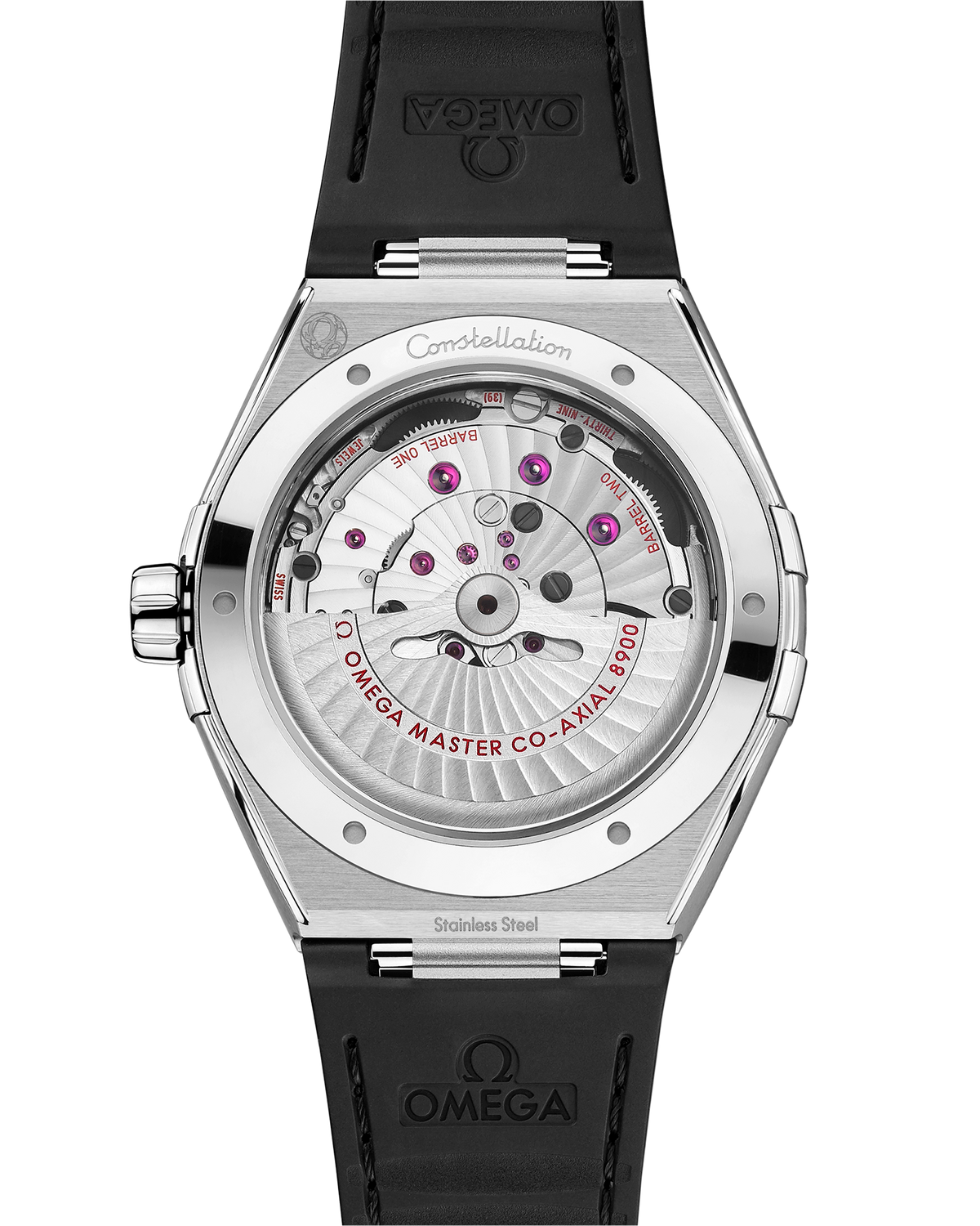 Constellation 41 mm, steel on leather strap - 13133412106001 - View 2