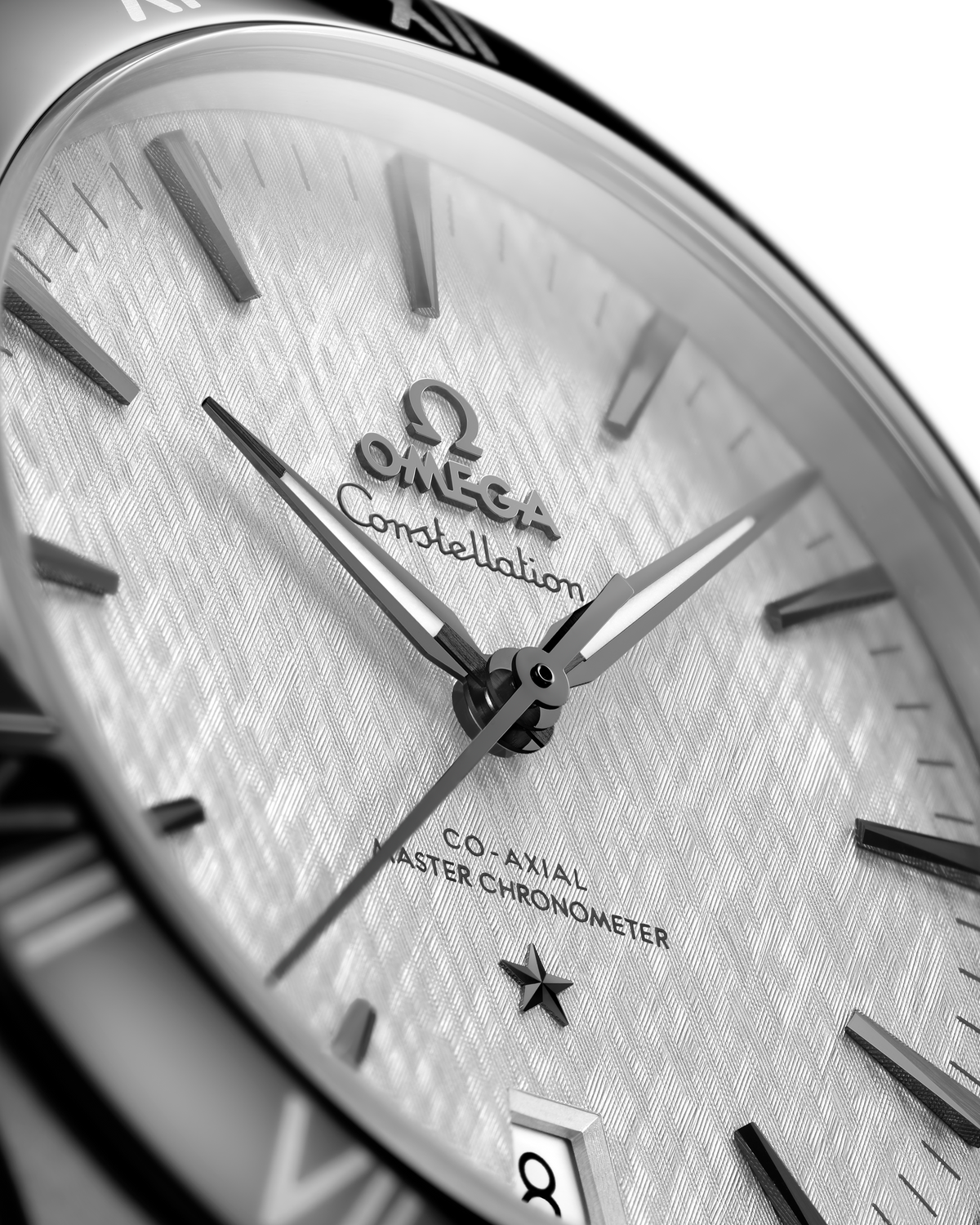 Constellation 41 mm, steel on leather strap - 13133412106001 - View 3