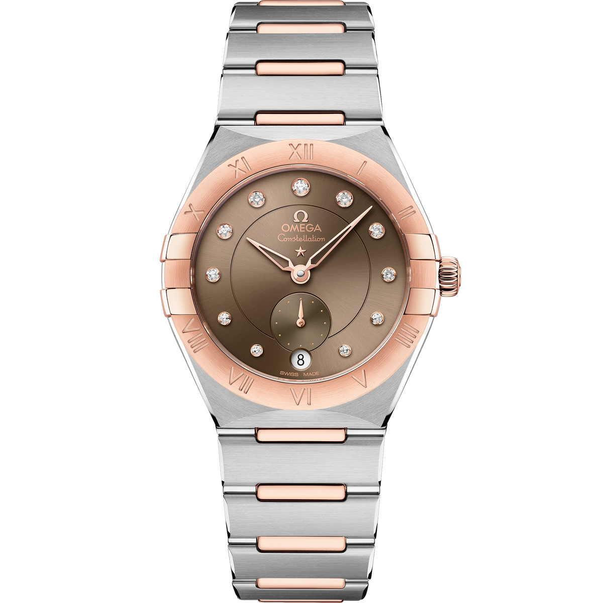 Constellation 34 mm, steel - Sedna™ gold on steel - Sedna™ gold - 13120342063001 - View 1