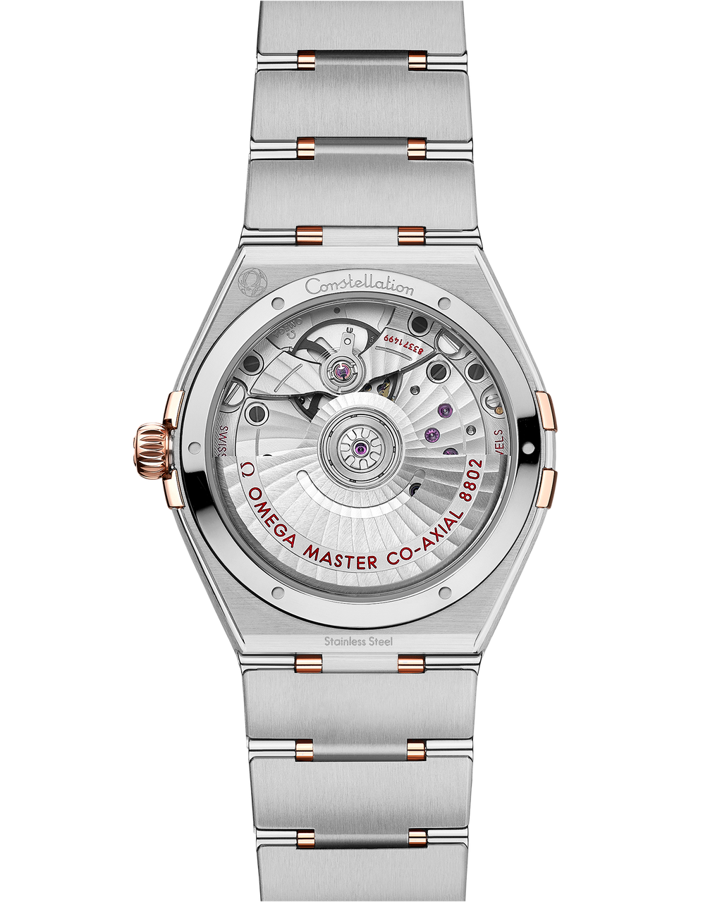 Constellation 34 mm, steel - Sedna™ gold on steel - Sedna™ gold - 13120342063001 - View 2