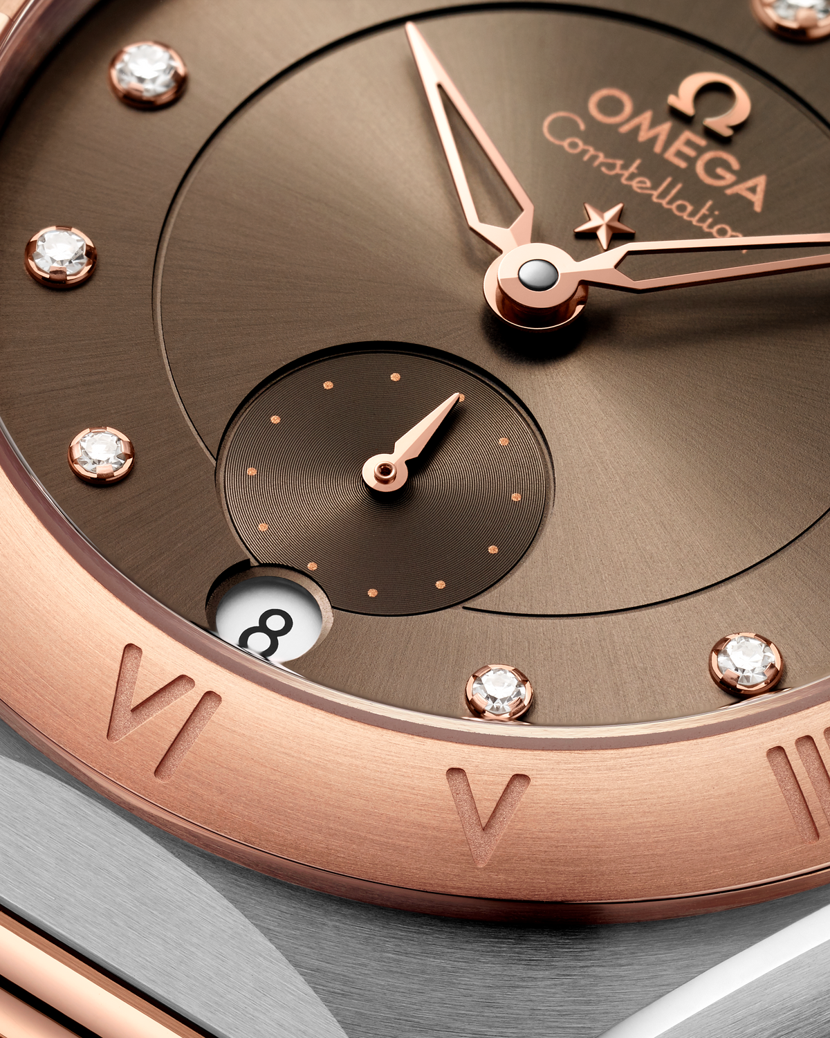 Constellation 34 mm, steel - Sedna™ gold on steel - Sedna™ gold - 13120342063001 - View 4