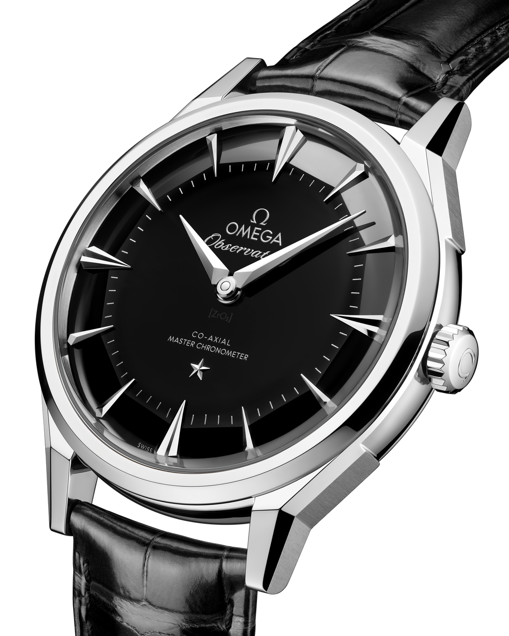 Constellation Observatory 39.4 mm, O-MEGASTEEL on alligator - 14013392101001 - View 5