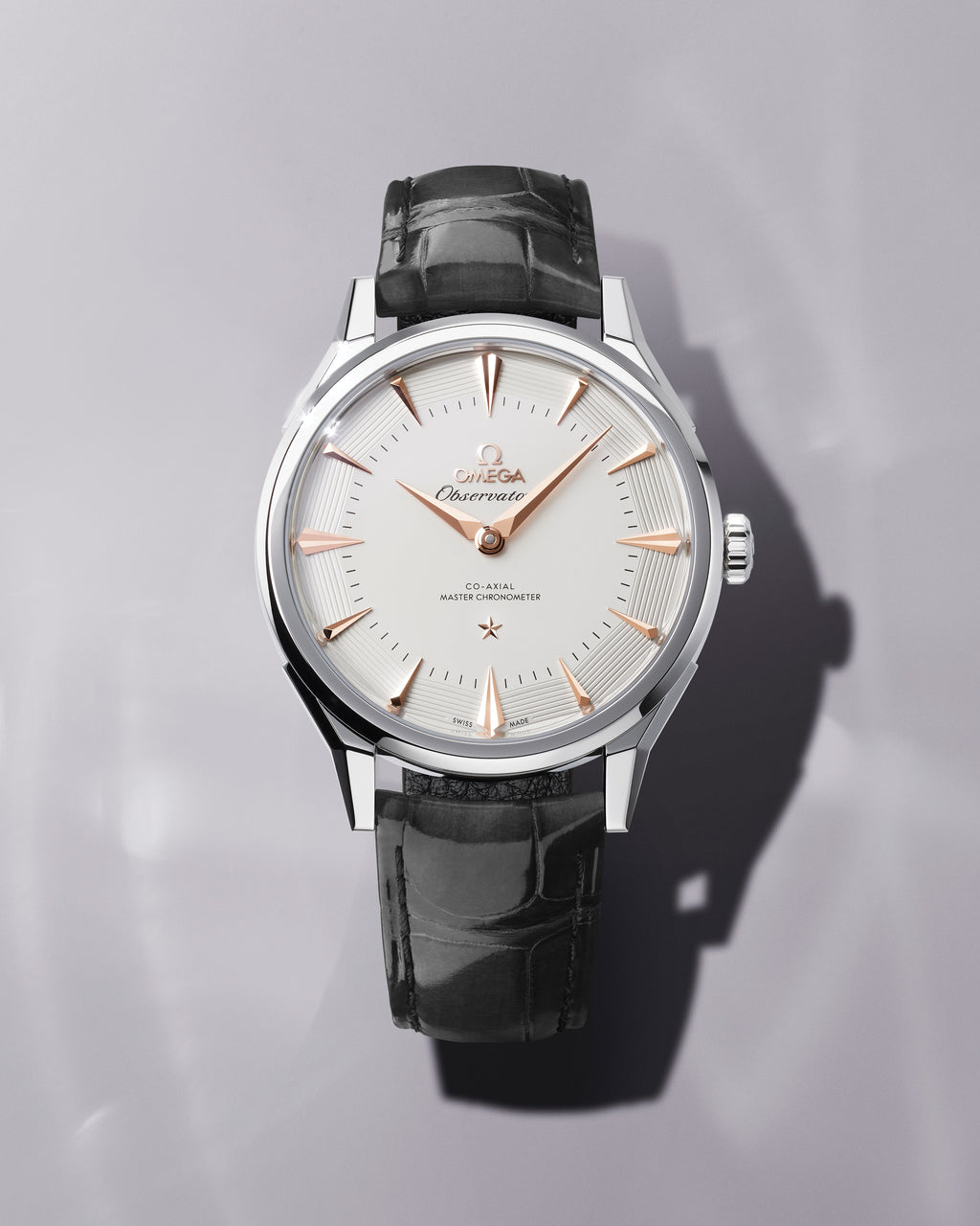 Constellation Observatory 39.4 mm, O-MEGASTEEL on alligator - 14013392102001 - View 7