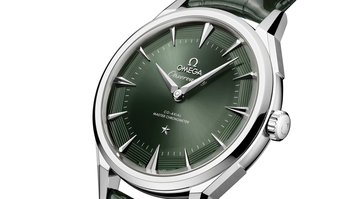 Constellation Observatory 39.4 mm, O-MEGASTEEL on alligator - 14013392110001 - View 4