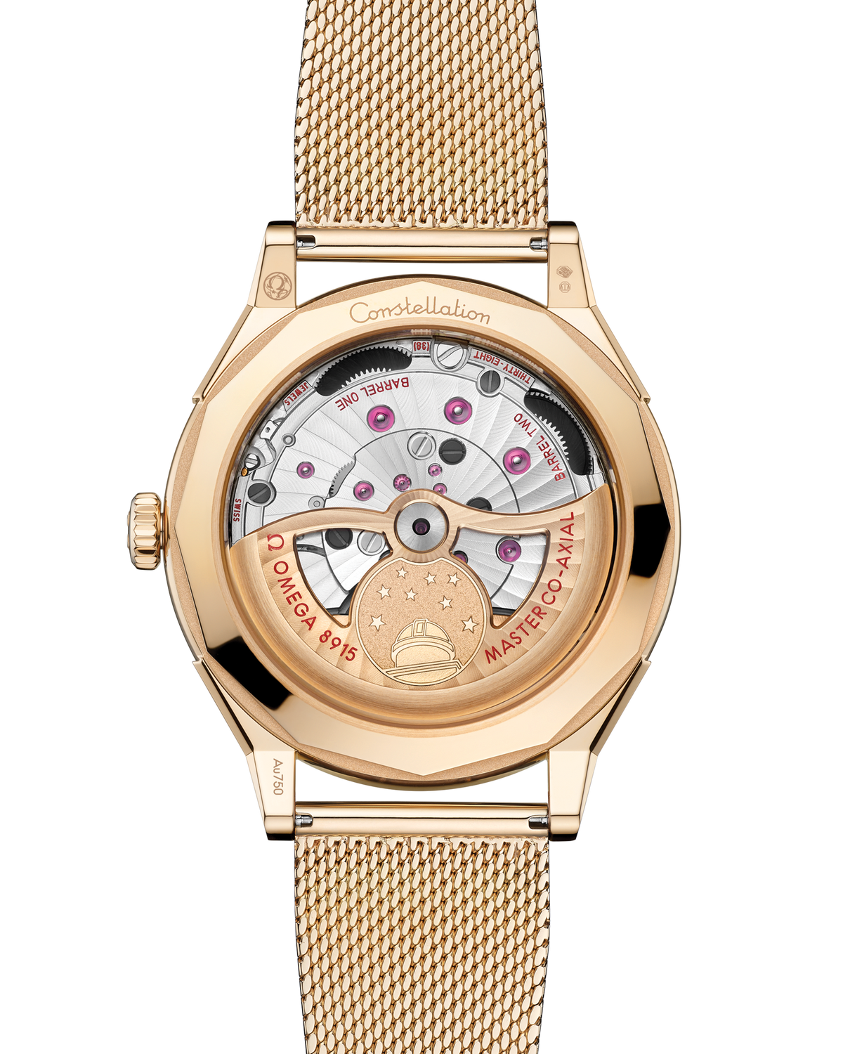 Constellation Observatory 39.4 mm, Moonshine™ gold on Moonshine™ gold - 14050392199001 - View 2