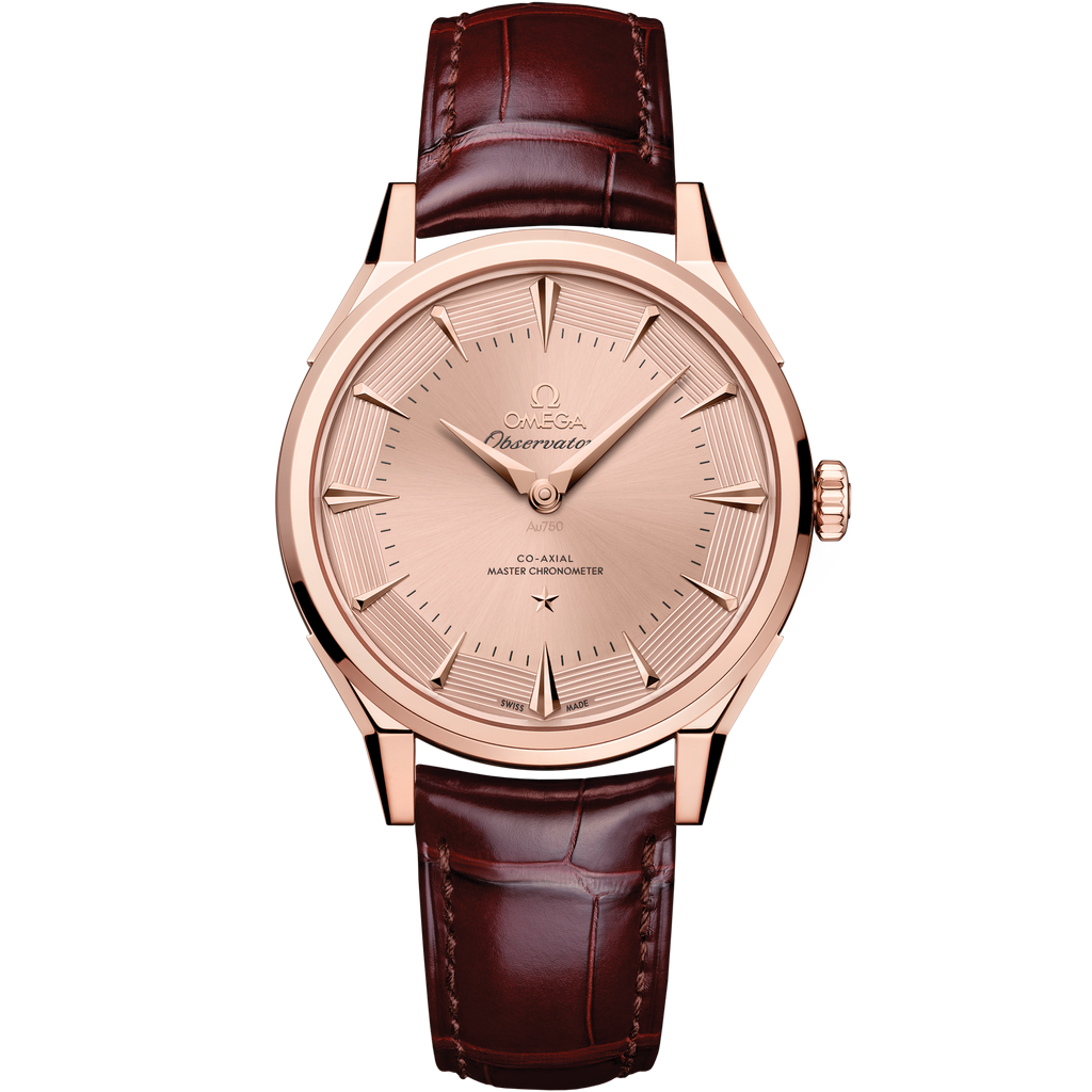 Constellation Observatory 39.4 mm, Sedna™ gold on alligator - 14053392199002 - View 1