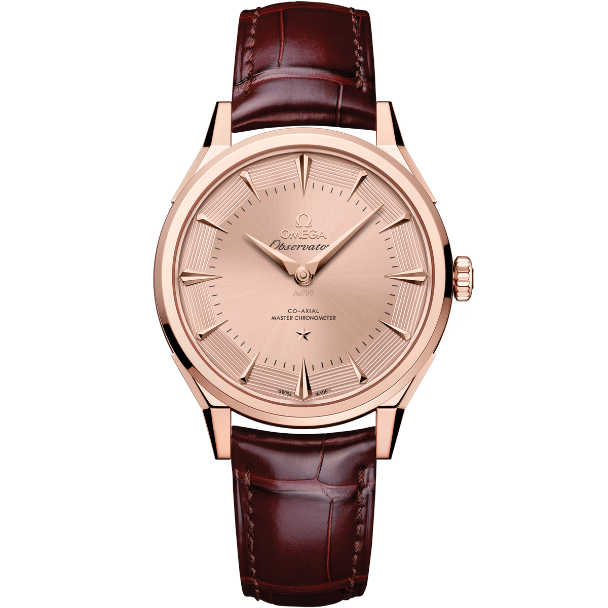 Constellation Observatory 39.4 mm, Sedna™ gold on alligator - 14053392199002 - View 1