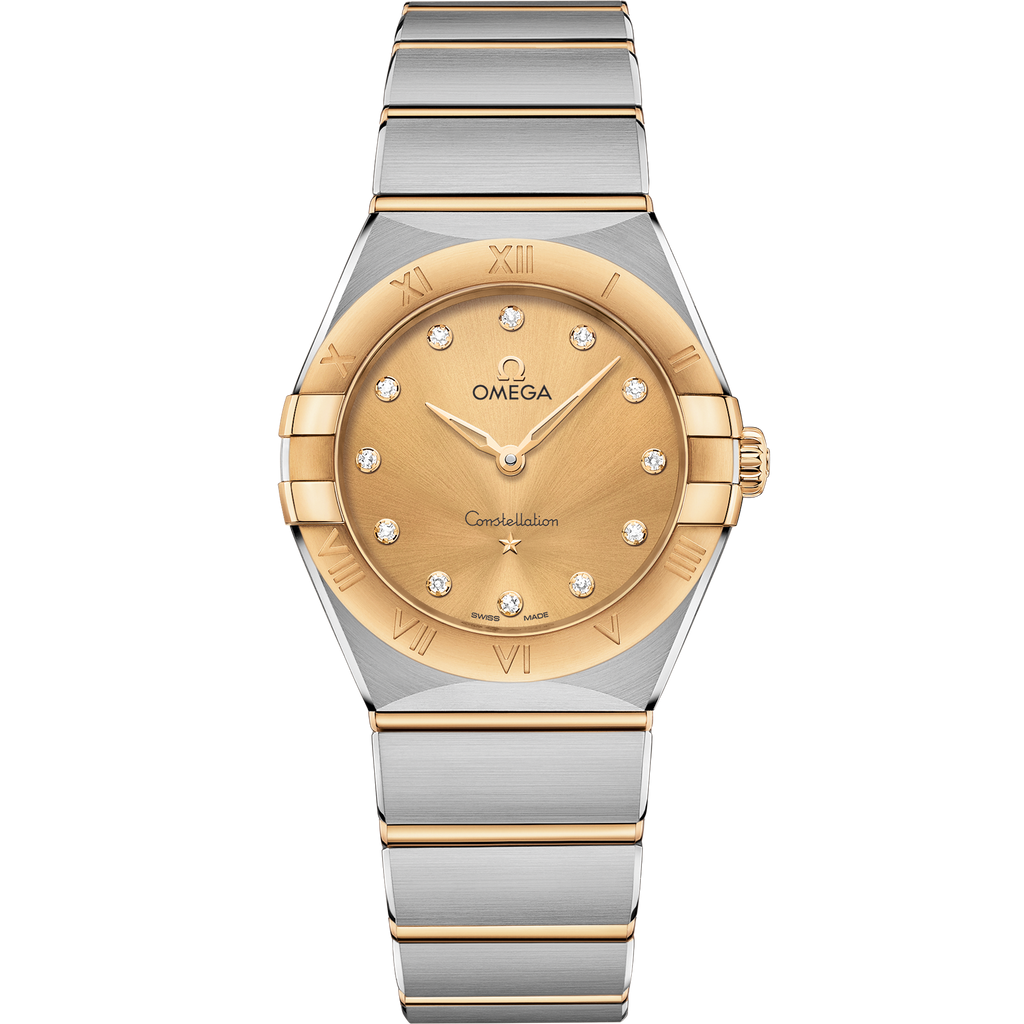 Constellation 28 mm, steel - yellow gold on steel - yellow gold - 13120286058001 - View 1