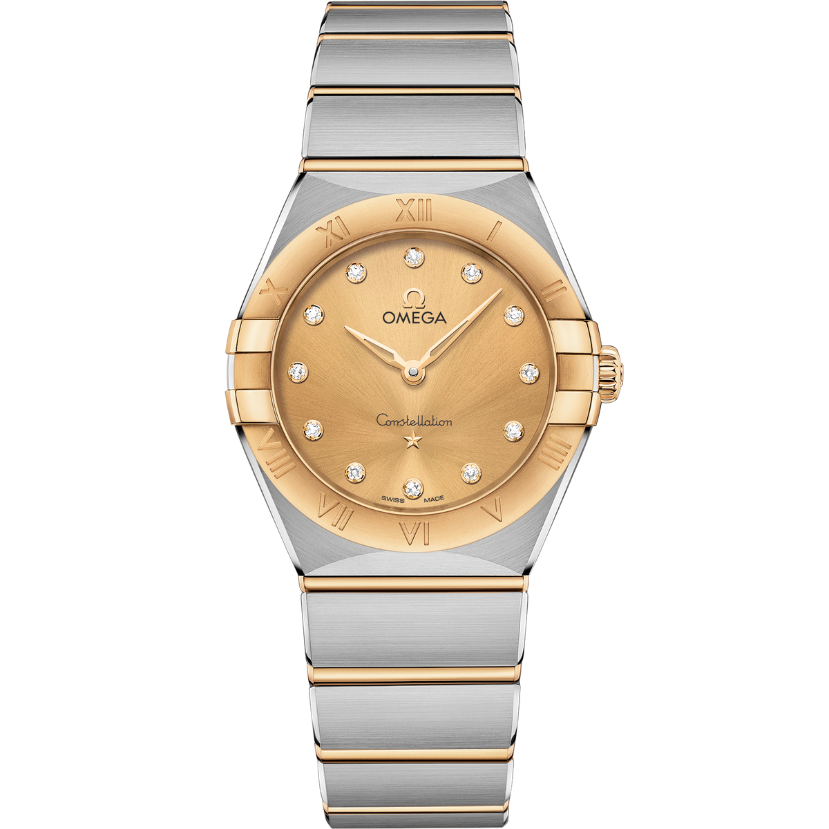 Constellation 28 mm, steel - yellow gold on steel - yellow gold - 13120286058001 - View 1
