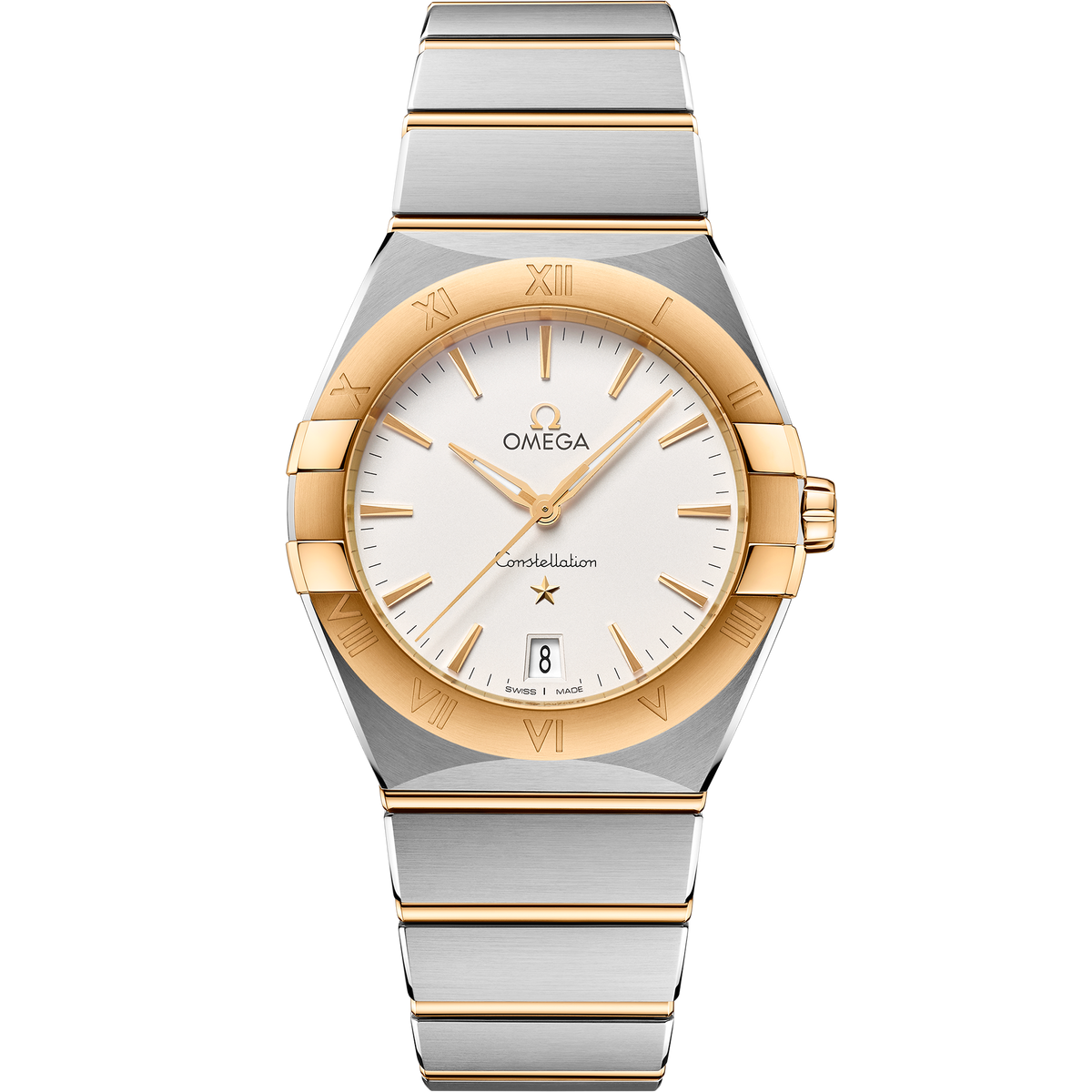 Constellation 36 mm, steel - yellow gold on steel - yellow gold - 13120366002002 - View 1