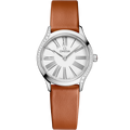 De Ville Mini Trésor 26 mm, steel on leather strap - 42817266004004 - View 1