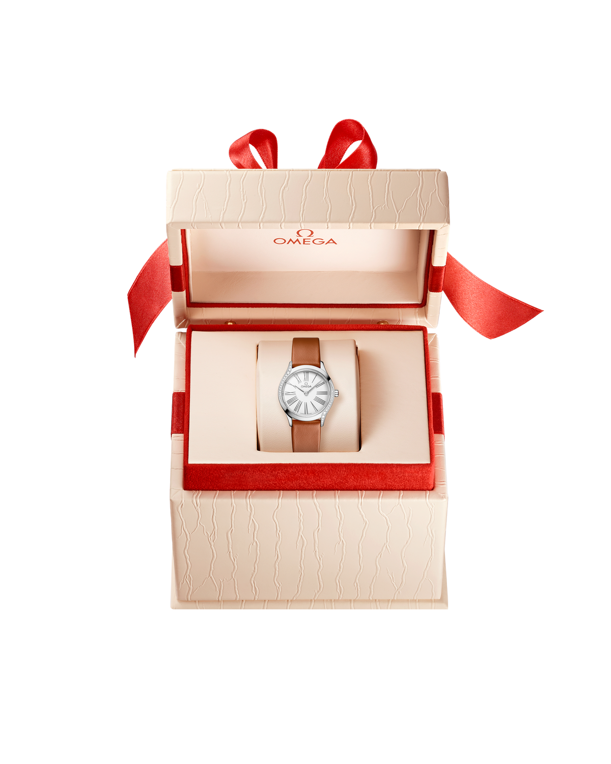 De Ville Mini Trésor 26 mm, steel on leather strap - 42817266004004 - View 3