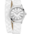 De Ville Mini Trésor 26 mm, steel on leather strap - 42817266004008 - View 1
