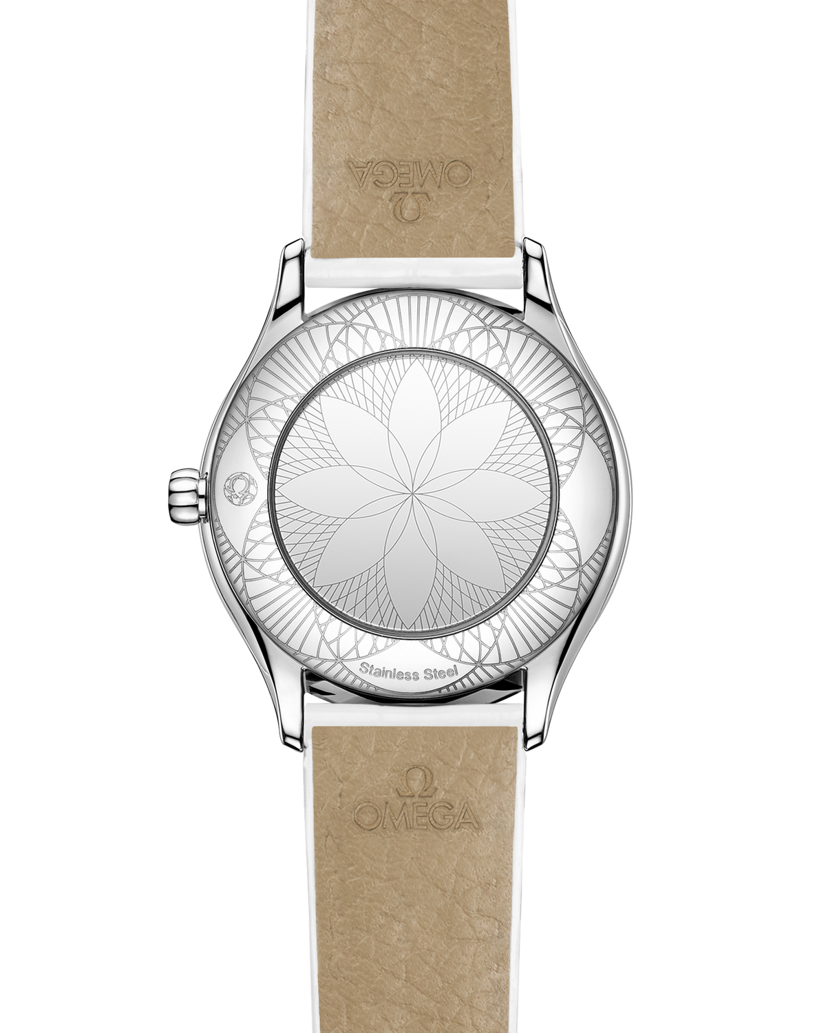 De Ville Mini Trésor 26 mm, steel on leather strap - 42817266004008 - View 2