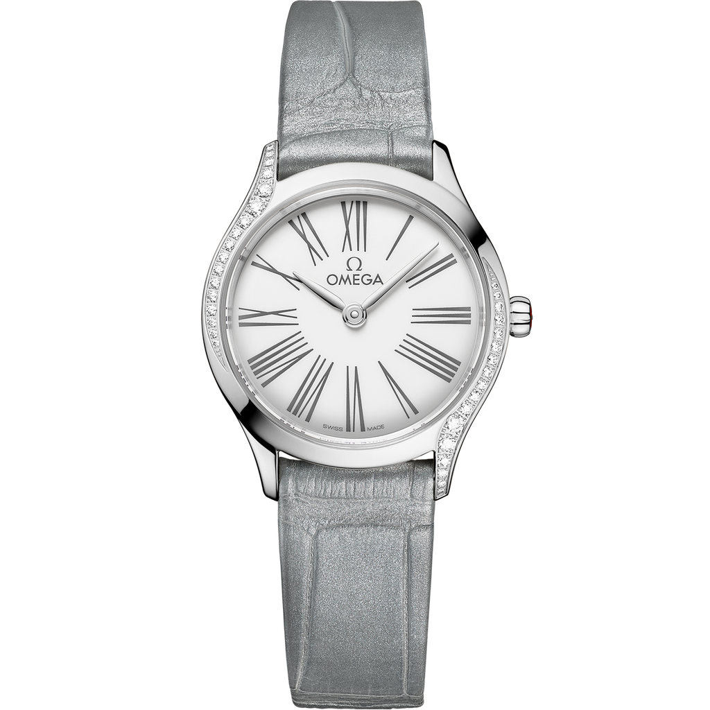 De Ville Mini Trésor 26 mm, steel on alligator - 42818266004001 - View 1