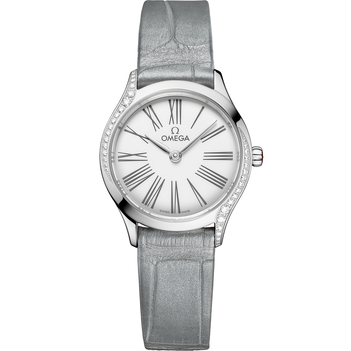 De Ville Mini Trésor 26 mm, steel on alligator - 42818266004001 - View 1